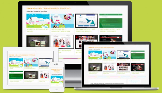 Yeah Can's responsive web design site