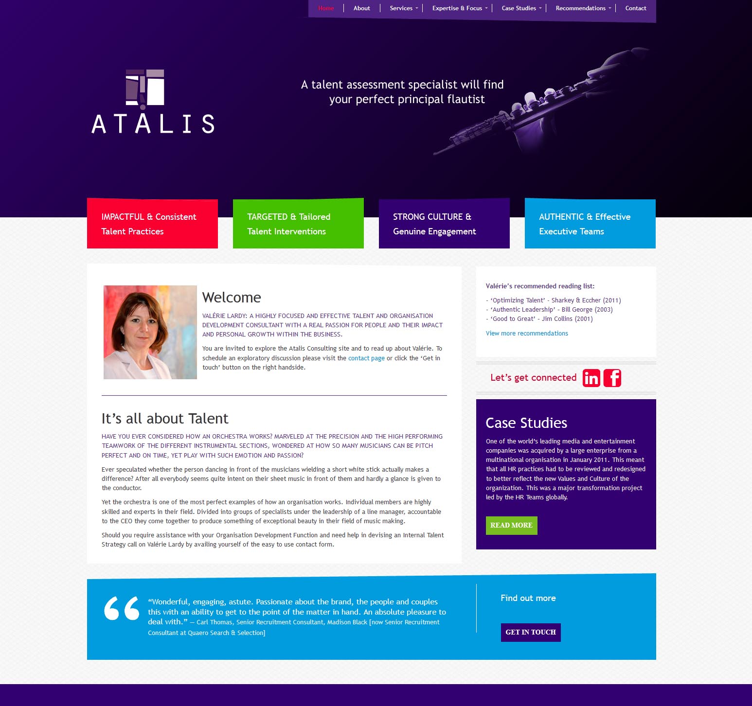 Atalis Consulting – Responsive Web Design