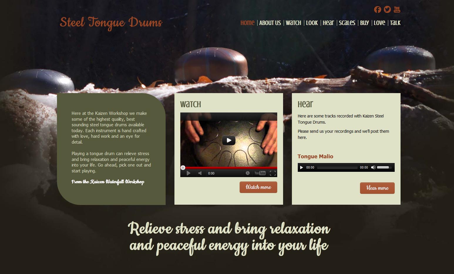 Steel Tongue Drums – Responsive Shop